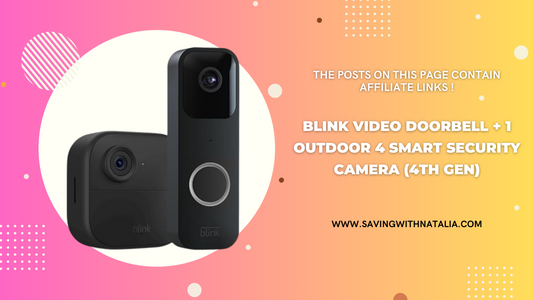 Blink Video Doorbell + 1 Outdoor 4 smart security camera (4th Gen)