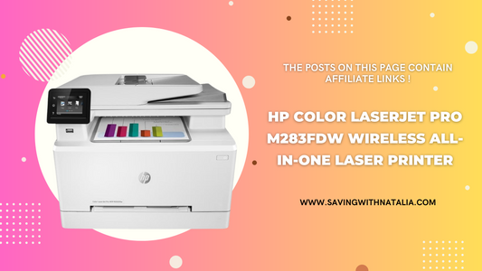 HP Color LaserJet Pro M283fdw Wireless All-in-One Laser Printer