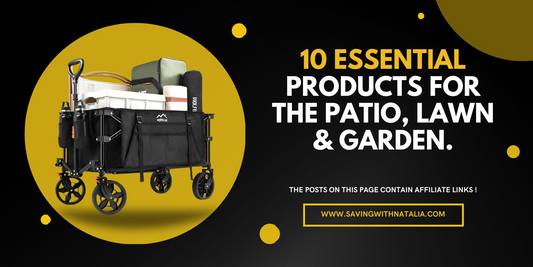 10 Essential Products for the Patio, Lawn & Garden.