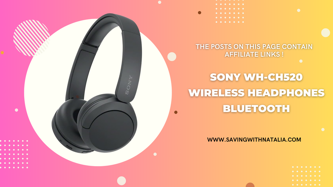 Sony WH-CH520 Wireless Headphones Bluetooth