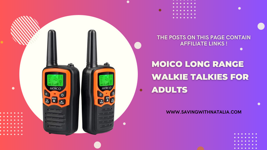 MOICO Long Range Walkie Talkies for Adults