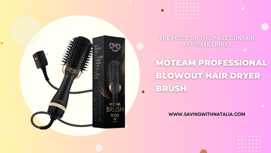 OMOteam Professional Blowout Hair Dryer Brush