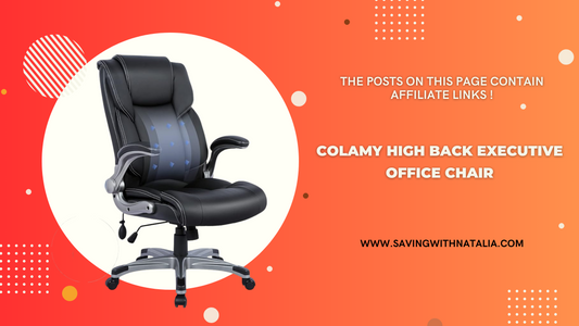 COLAMY High Back Executive Office Chair