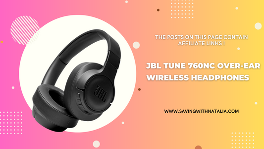 JBL Tune 760NC Over-Ear Wireless Headphones