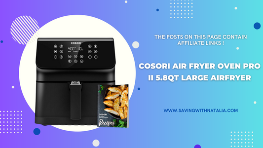 COSORI Air Fryer Oven Pro II 5.8QT Large Airfryer