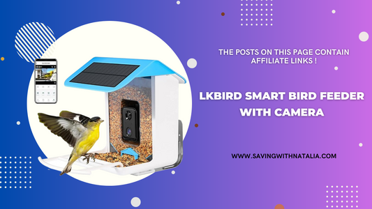 LKBird Smart Bird Feeder with Camera