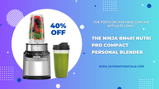 The Ninja BN401 Nutri Pro Compact Personal Blender